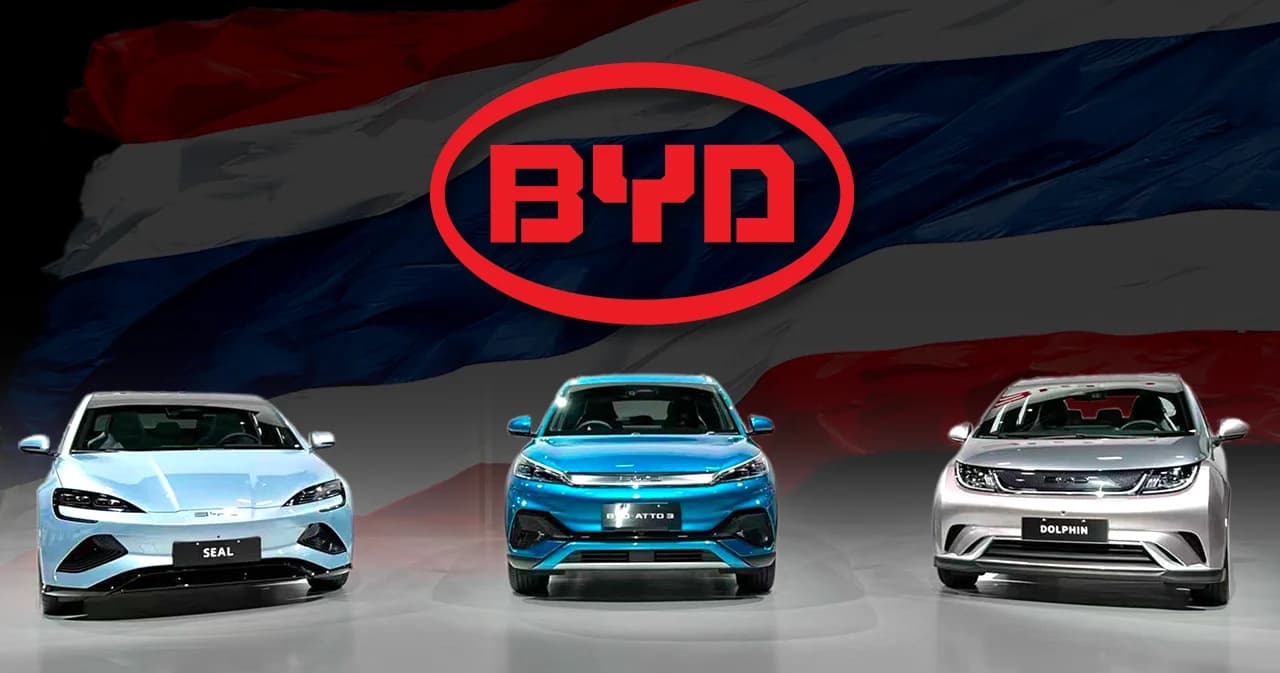 BYD ที่ยอดขายแซง Tesla เข้าไทยแน่นอนปีนี้ แต่ยังไม่เผยรุ่นรถ ราคา