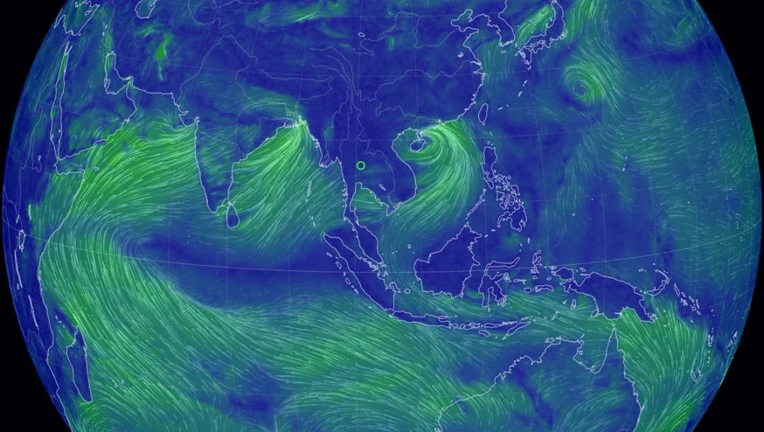อุตุฯ เตือน ฉ.4 พายุ ‘มู่หลาน’ ทวีกำลังเป็นโซนร้อนภาคเหนือ-อีสาน-ตะวันออก จะมีฝนตกหนักช่วง 11-13 ส.ค.นี้