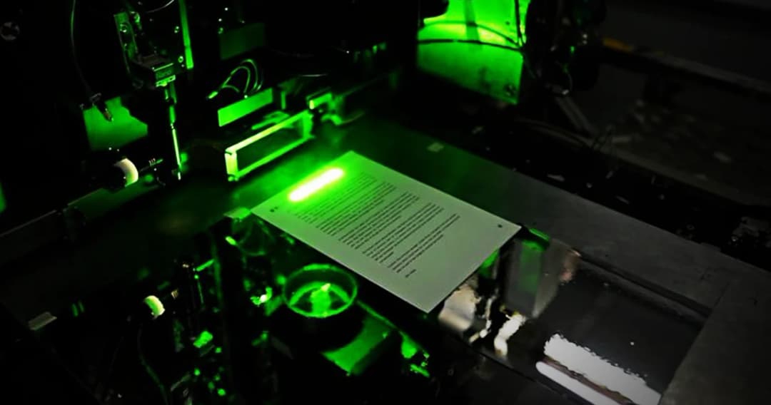 รู้จัก Deprinter นวัตกรรมล้างหมึกในพริบตา ให้กระดาษทุกแผ่นกลับมาใช้ได้ใหม่