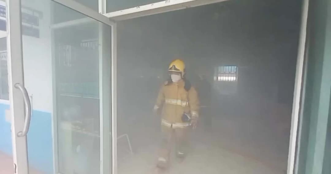 ไฟไหม้ห้องเรียนชั้นอนุบาล 1 โรงเรียนในพัทยา คาดเกิดจากไฟฟ้าลัดวงจร