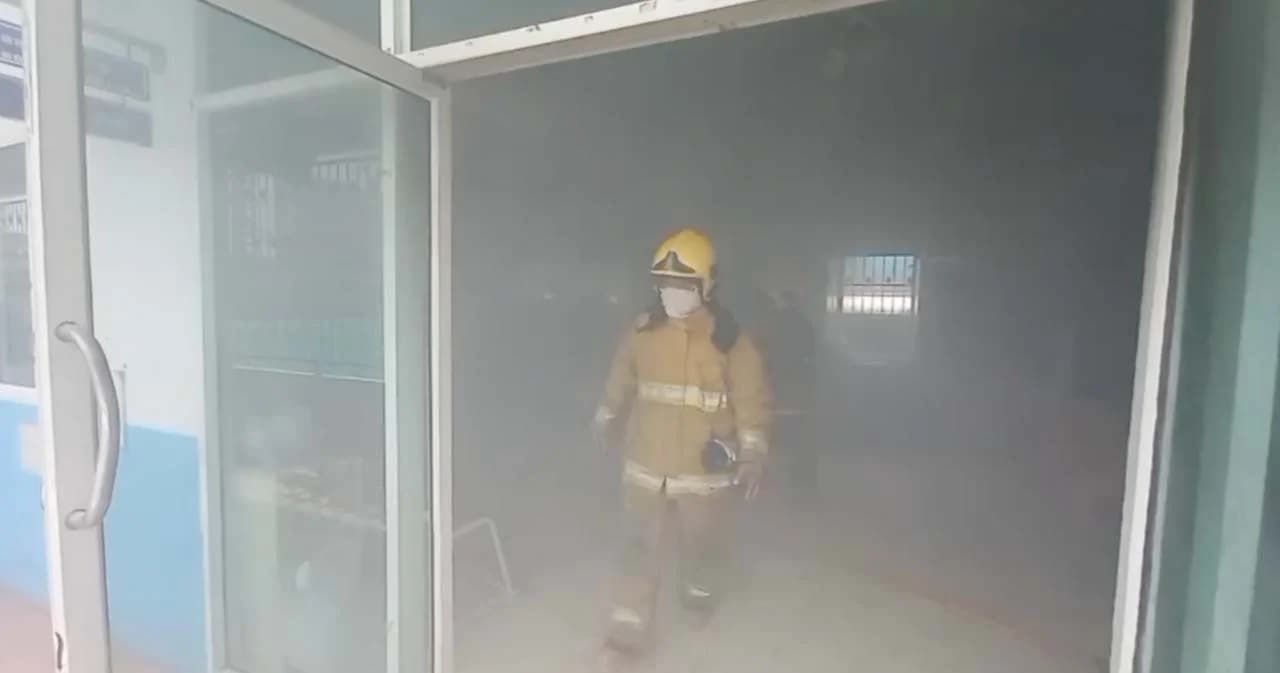 ไฟไหม้ห้องเรียนชั้นอนุบาล 1 โรงเรียนในพัทยา คาดเกิดจากไฟฟ้าลัดวงจร