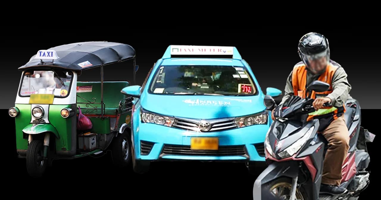 ครม. ให้ลดจ่ายภาษีประจำปี 90% ‘รถแท็กซี่-ตุ๊กตุ๊ก-วินมอเตอร์ไซค์’