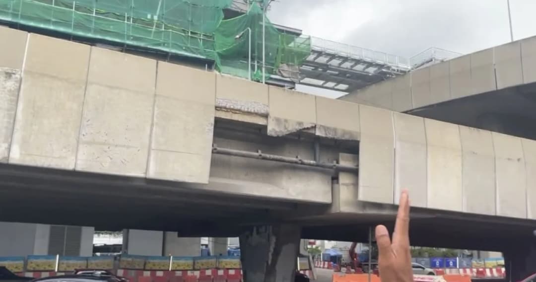 ผู้ว่าฯ ชัชชาติ ลงพื้นที่สะพานข้ามแยกลาดพร้าวชำรุด สั่งการสำนักโยธาเร่งสำรวจความปลอดภัยทุกสะพาน