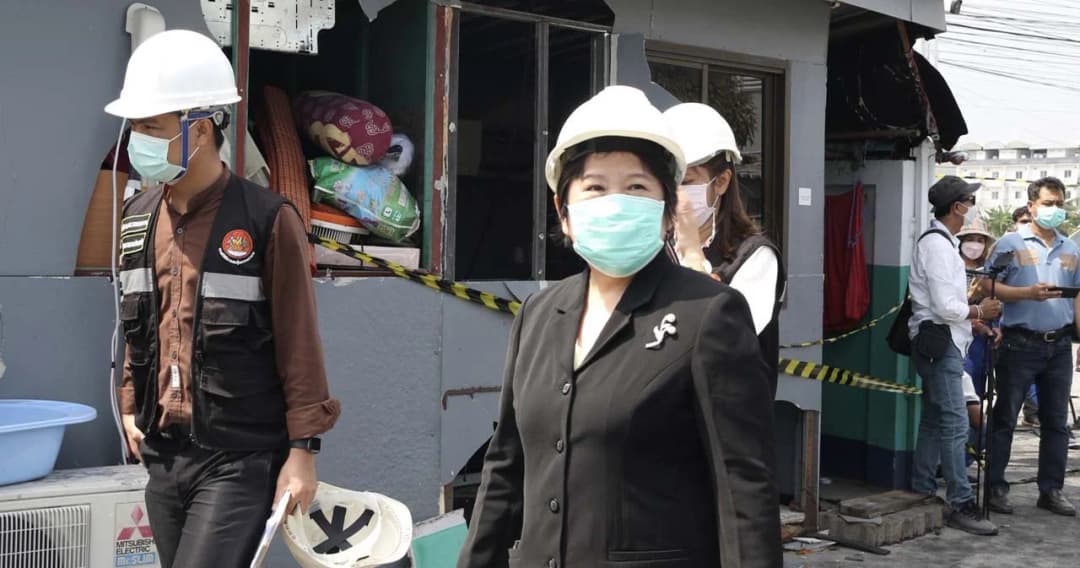 กระทรวงแรงงาน จัดทีมเฉพาะกิจ เร่งช่วยเหลือลูกจ้างเหตุโรงงานบรรจุก๊าซระเบิด จ.สมุทรปราการ