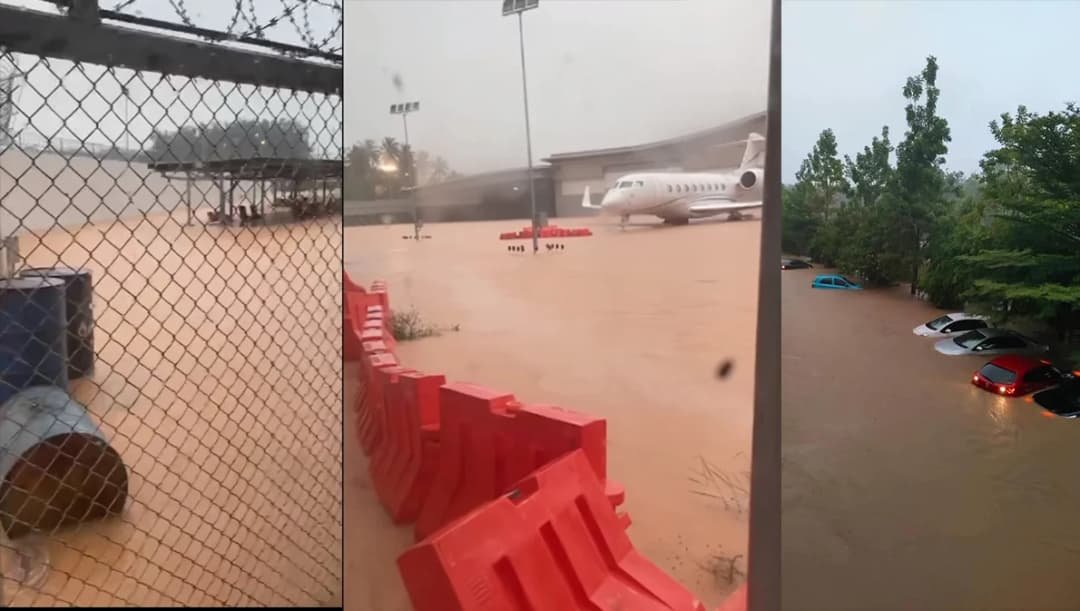 สนามบินภูเก็ตน้ำแห้งกลับสู่ภาวะปกติแล้ว ทำการบินได้ตามปกติ