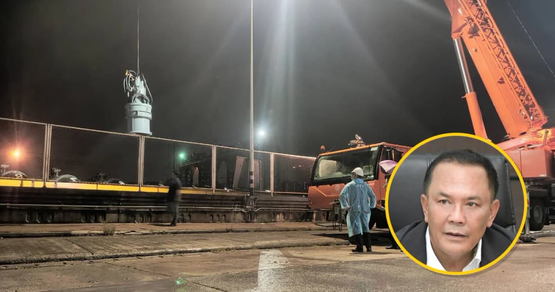 กรมชลประทาน สั่งติดเครื่องสูบน้ำ เพิ่ม 9 เครื่อง เร่งระบายน้ำคลองรังสิต