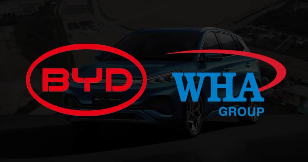 BYD ปิดดีลซื้อที่ดิน 600 ไร่ ในนิคมฯ ระยองของ WHA สร้างโรงงาน EV แห่งแรกในอาเซียน