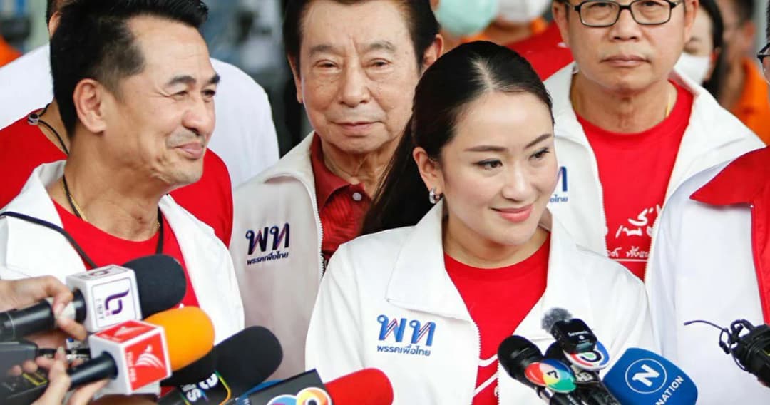 ‘แพทองธาร’ เผยรอวันเลือกตั้งชัดเจนจะเปิดตัวแคนดิเดตนายกฯ ของ ‘เพื่อไทย’ ยันแนวคิดจำนำข้าวดีแต่ต้องนำมาปรับ