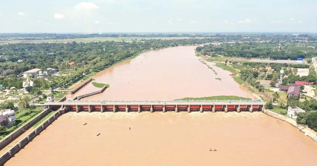 แนวโน้มน้ำเหนือเพิ่มขึ้น กรมชลฯ ปรับเพิ่มการระบายน้ำท้ายเขื่อนเจ้าพระยา