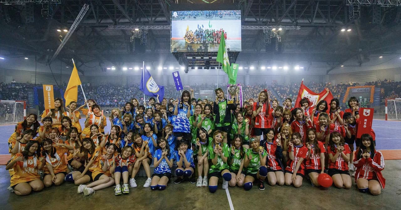 ชมภาพบรรยากาศ กีฬาสี ‘อนุบาลหนูน้อย 48′ ปี 2022 กับ’ BNK48 และ CGM48