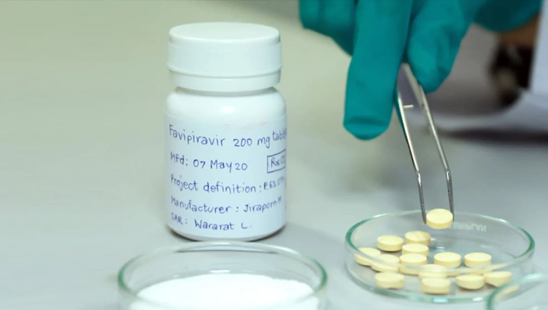 ‘ฟาวิพิราเวียร์’ ประสิทธิผลการรักษาในไทยได้ผลดี