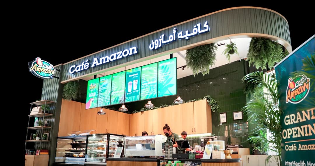 Café Amazon ลุยตะวันออกกลาง เปิดสาขาแรกในซาอุฯ แล้ว