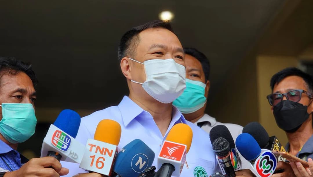 อนุทิน ย้ำร่างพ.ร.บ.กัญชาไม่ได้ทำให้ภูมิใจไทยขัดแย้งประชาธิปัตย์