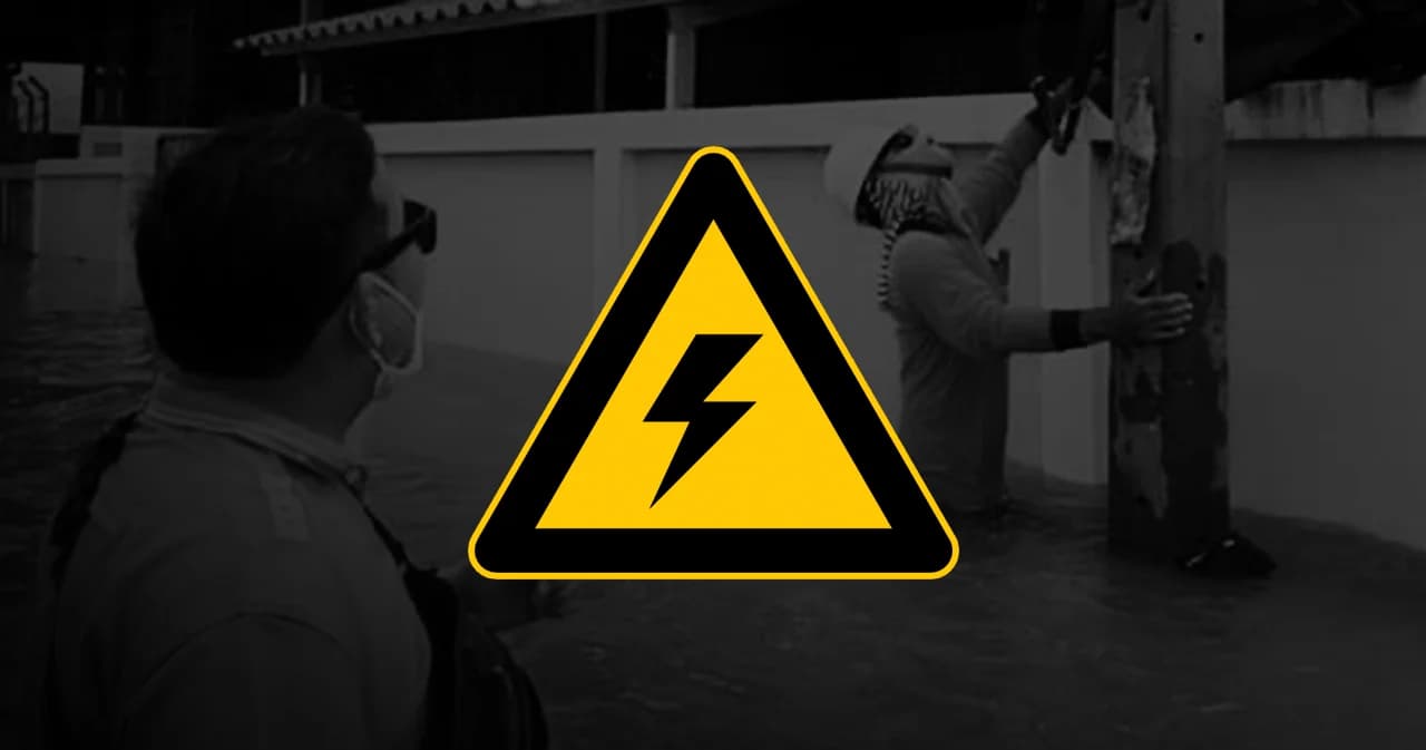 เปิดวิธีเอาตัวรอด ป้องกันไฟดูดช่วงน้ำท่วม