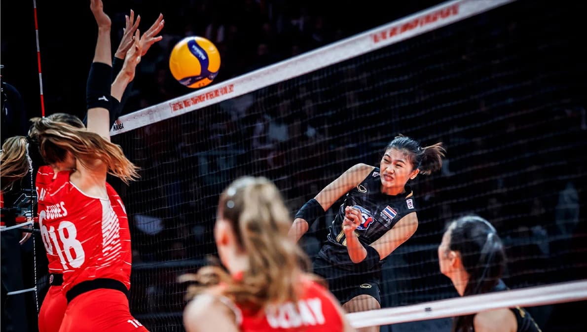 วอลเลย์บอลไทยชนะตุรกี 3-2 เซต พล.อ.ประวิตร ยินดีในความสำเร็จ