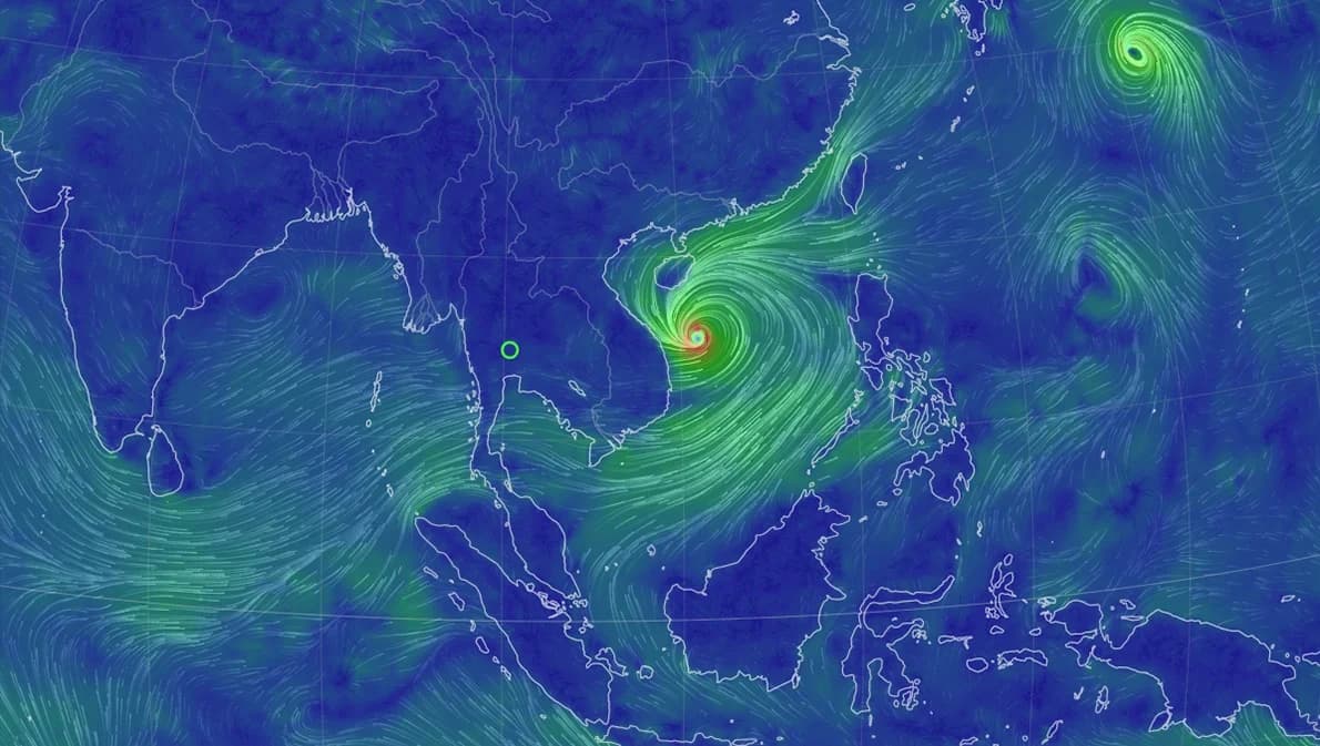 รัฐบาลสั่งตั้งศูนย์ส่วนหน้า เฝ้าระวังพายุโนรู จ.อุบล