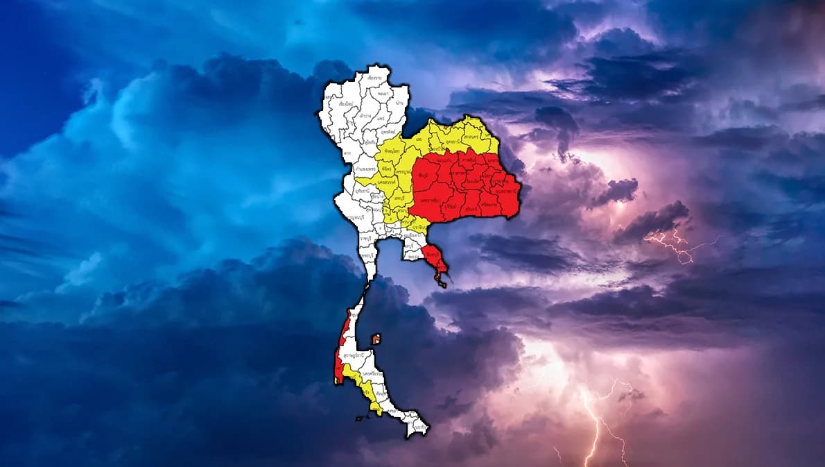 ‘พายุโนรู’ ขึ้นฝั่งเวียดนามแล้ว อยู่ห่างอุบล 265 กม. คาดอ่อนกำลังก่อนเข้าไทย