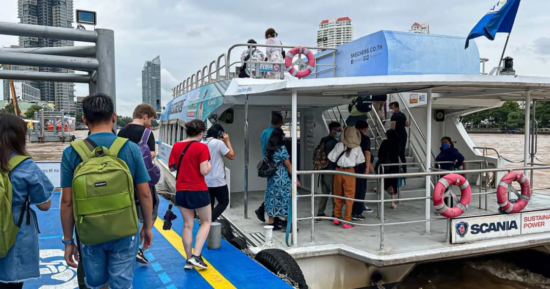 ‘เรือด่วนเจ้าพระยา’ จัดแคมเปญส่วนลดค่าโดยสาร 5 บาททุกสาย เมื่อจ่ายด้วยบัตรแรบบิท เริ่ม 3 ต.ค.นี้