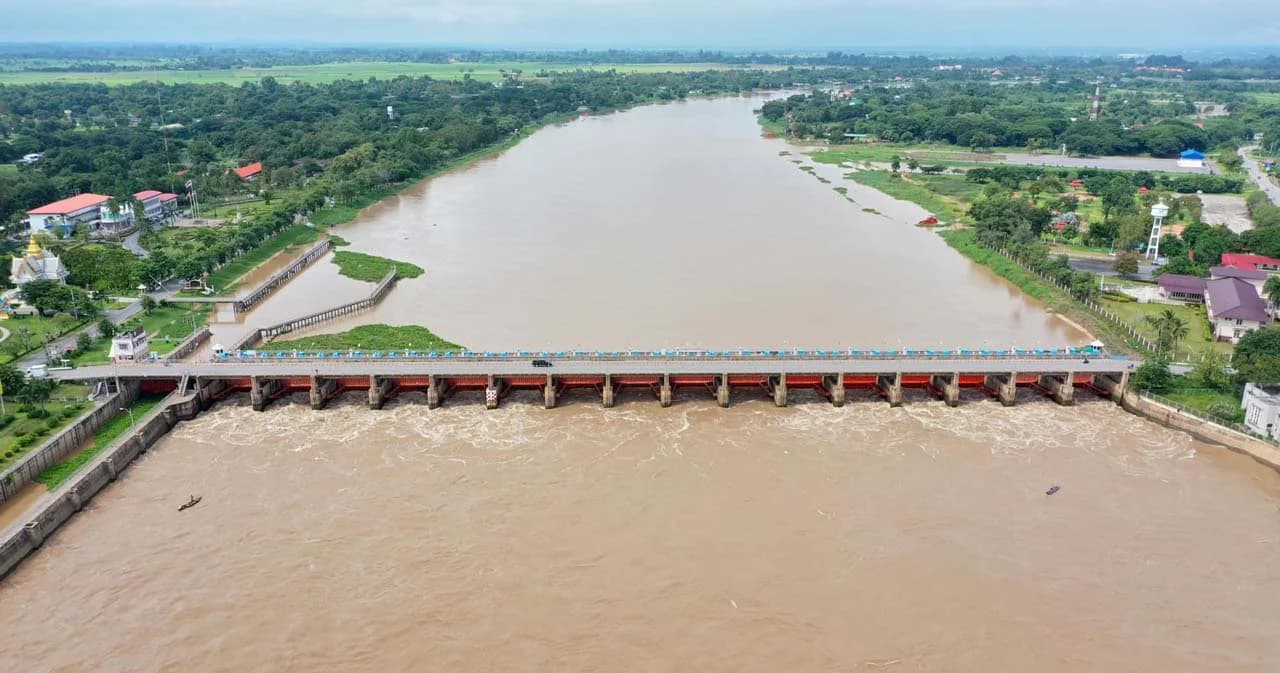 กอนช.ประกาศเฝ้าระวัง ‘แม่น้ำป่าสัก-เจ้าพระยา’ เตือน ‘จังหวัด’ น้ำสูงขึ้น