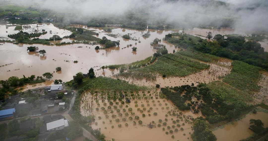 GISTDA เปรียบเทียบพื้นที่น้ำท่วมไทย ‘กันยายน’ ปี 54 ปี 64 และปี 65 ต่างกัน 3 เท่า