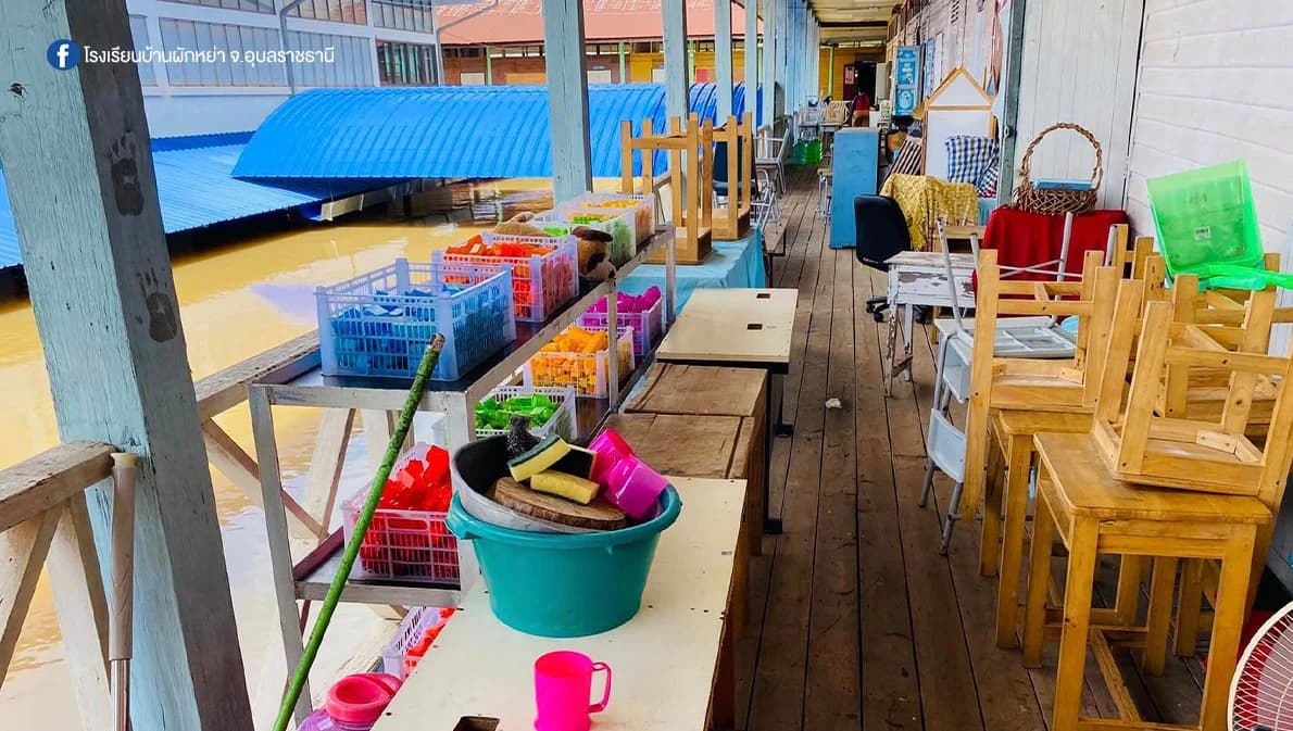 น้ำท่วมกระทบสถานศึกษา 5,360 แห่ง หนักสุด 5 จังหวัด