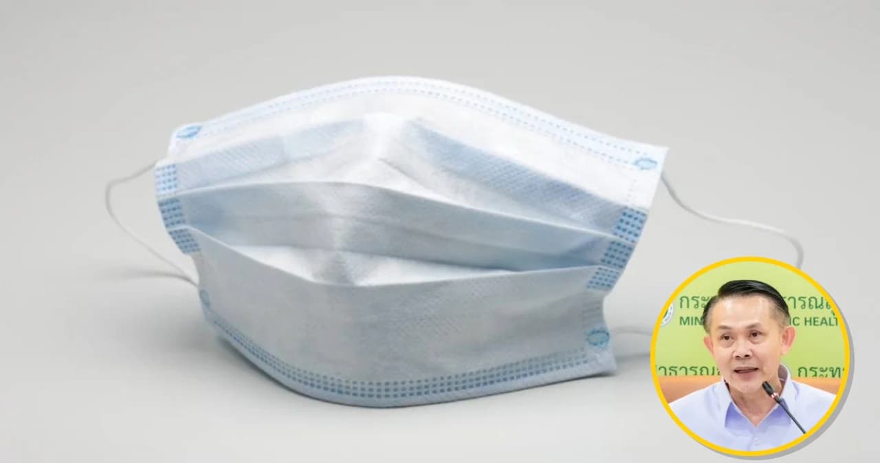 สธ.แนะติดโควิด หากจำเป็นต้องไปทำงาน ให้ใส่แมสก์ 2 ชั้น แต่ถ้าไอมากไม่ควรไป