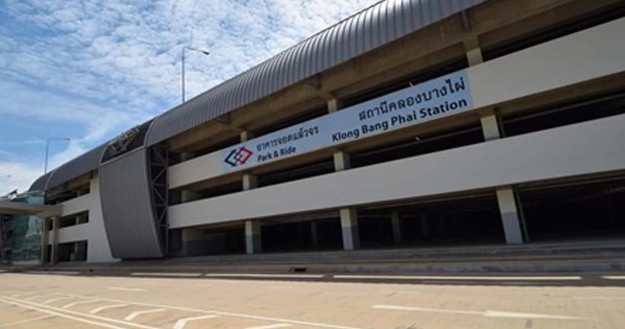 รฟม. เปิดอาคารจอดแล้วจร 4 แห่ง MRT สายสีม่วง ช่วยผู้ประสบภัยน้ำท่วม