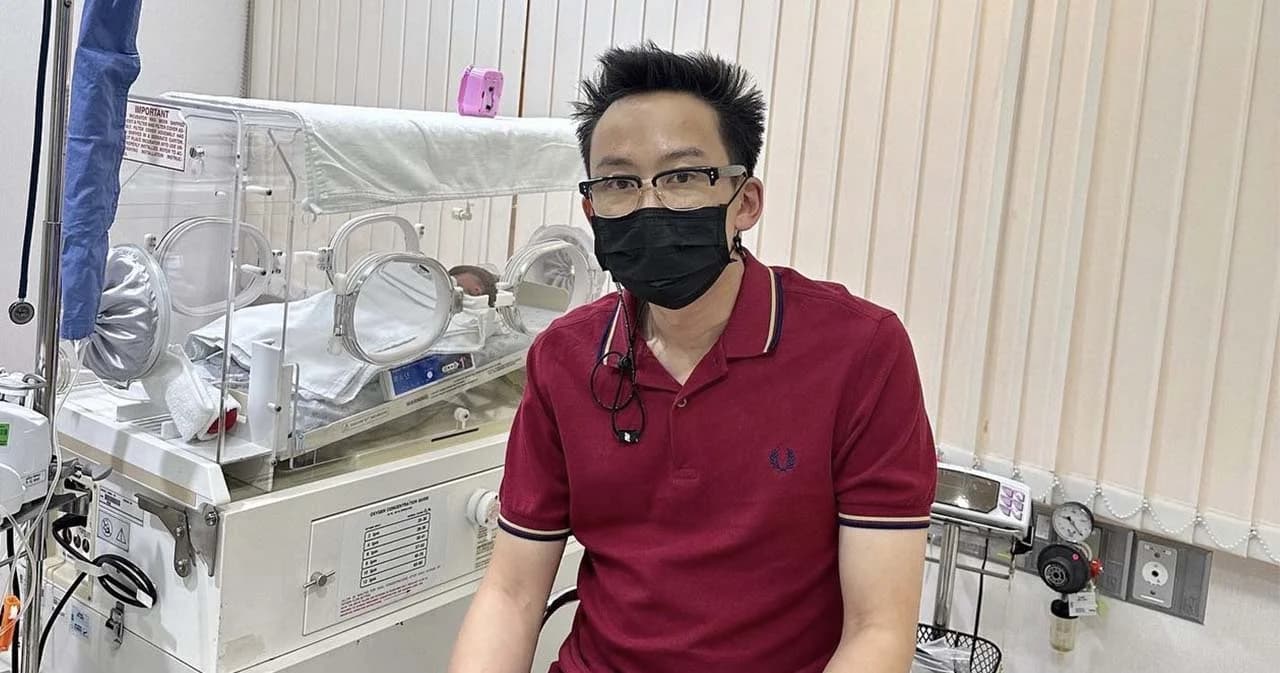 ‘พานทองแท้’ เผยภาพบุตรฝาแฝด พร้อมระบุตั้งใจมีตั้งแต่ยังไม่ได้แต่งงาน