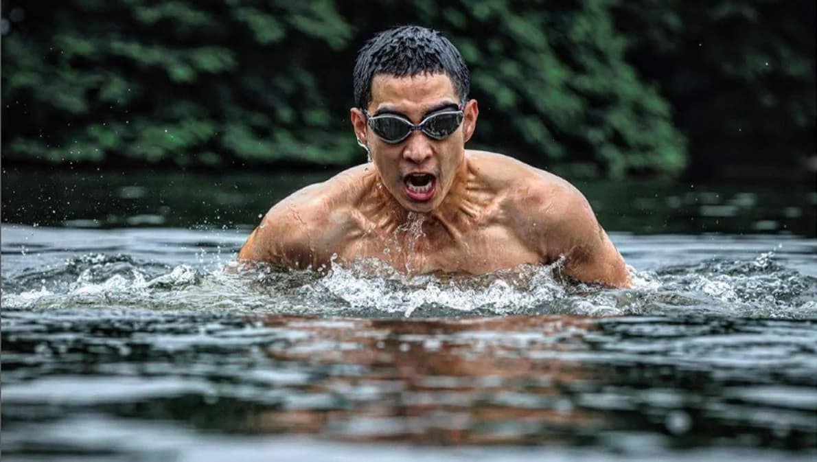 ‘โตโน่’ เมินดราม่า มั่นใจว่ายน้ำข้ามน้ำโขงสำเร็จ ย้ำความตั้งใจช่วยหมอ-พยาบาล