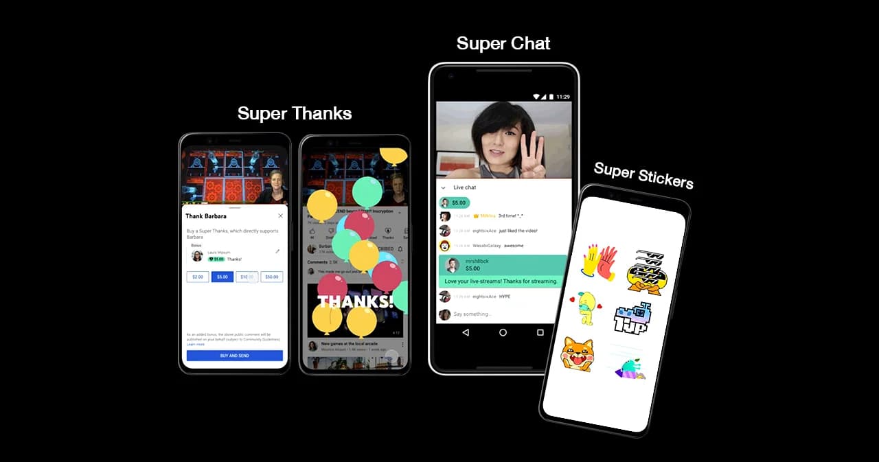 Super Chat, Super Stickers และ Super Thanks ฟีเจอร์เปย์ช่องที่ชอบบน YouTube เปิดใช้งานในไทยแล้ว
