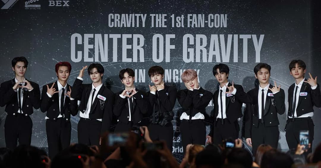 เก็บตกโมเมนต์น่ารักๆ CRAVITY ก่อนจัดเต็มงาน ‘2022 CRAVITY THE FIRST FAN-CON ‘CENTER OF GRAVITY’ IN BANGKOK’