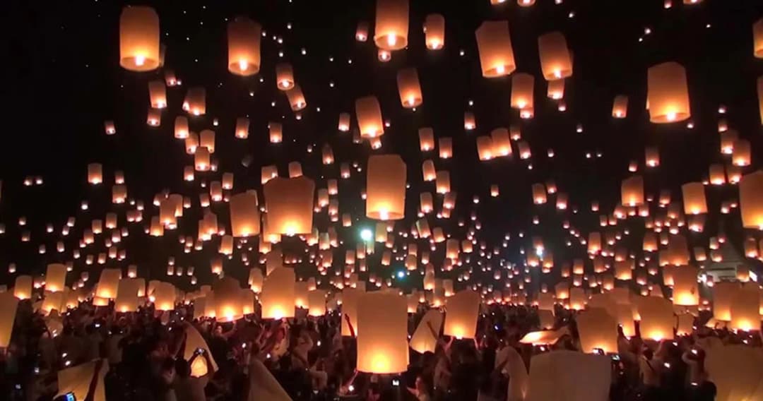 ฝ่าฝืนปล่อยโคมลอยในเขตรอบสนามบินช่วงเทศกาลลอยกระทง โทษหนักสุด ‘ประหารชีวิต’ 