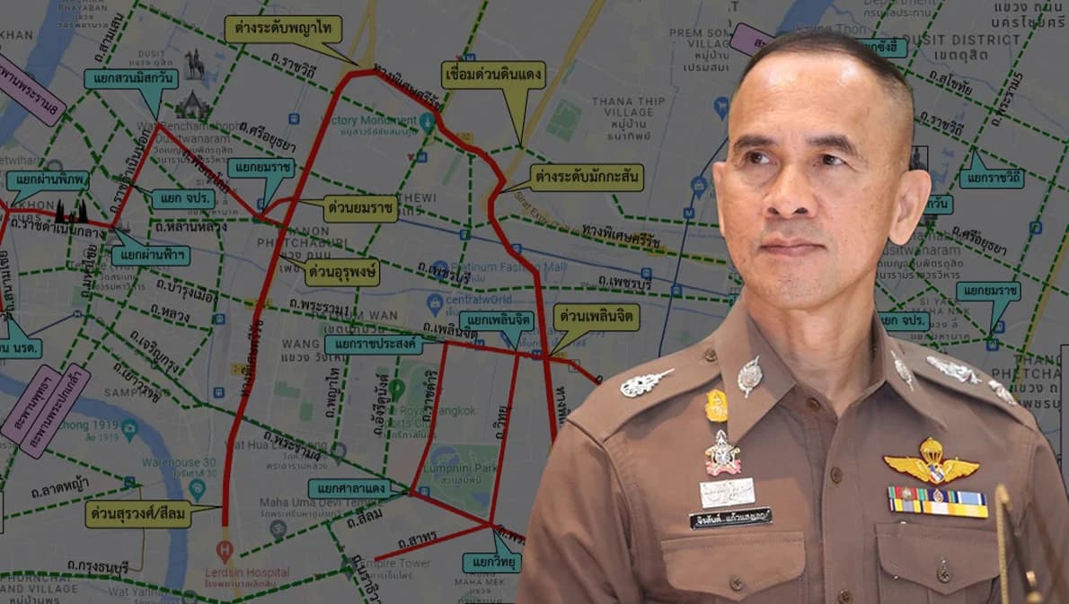 เช็กเส้นทาง ‘ปิดถนน’ ซักซ้อมรถนำขบวน ‘เอเปค’ วันนี้