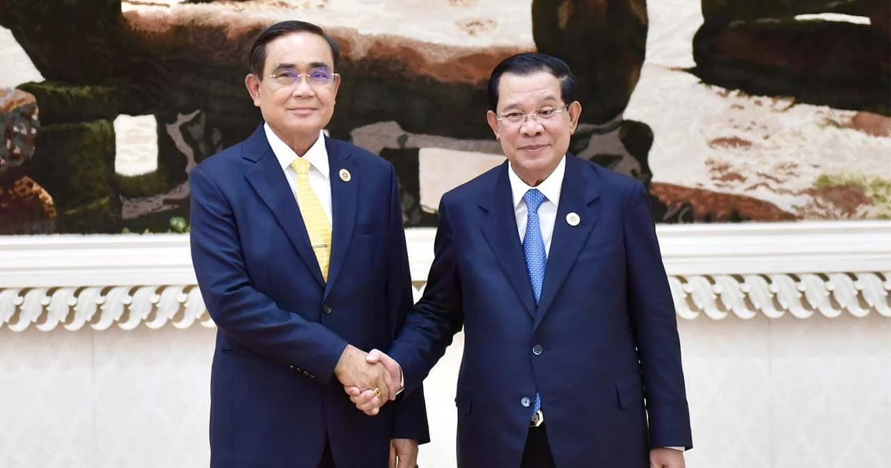 นายกฯ ไทย-กัมพูชากระชับสัมพันธ์ เดินหน้าแก้ปัญหาแก๊งคอลเซ็นเตอร์