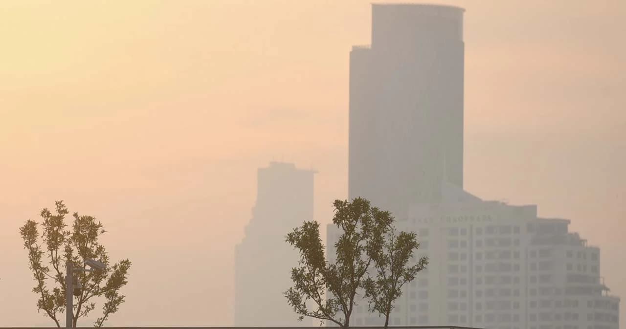 กรมอนามัย เปิดพบประชาชนสัมผัสมลพิษทางอากาศในอาคาร สูงถึงร้อยละ 60