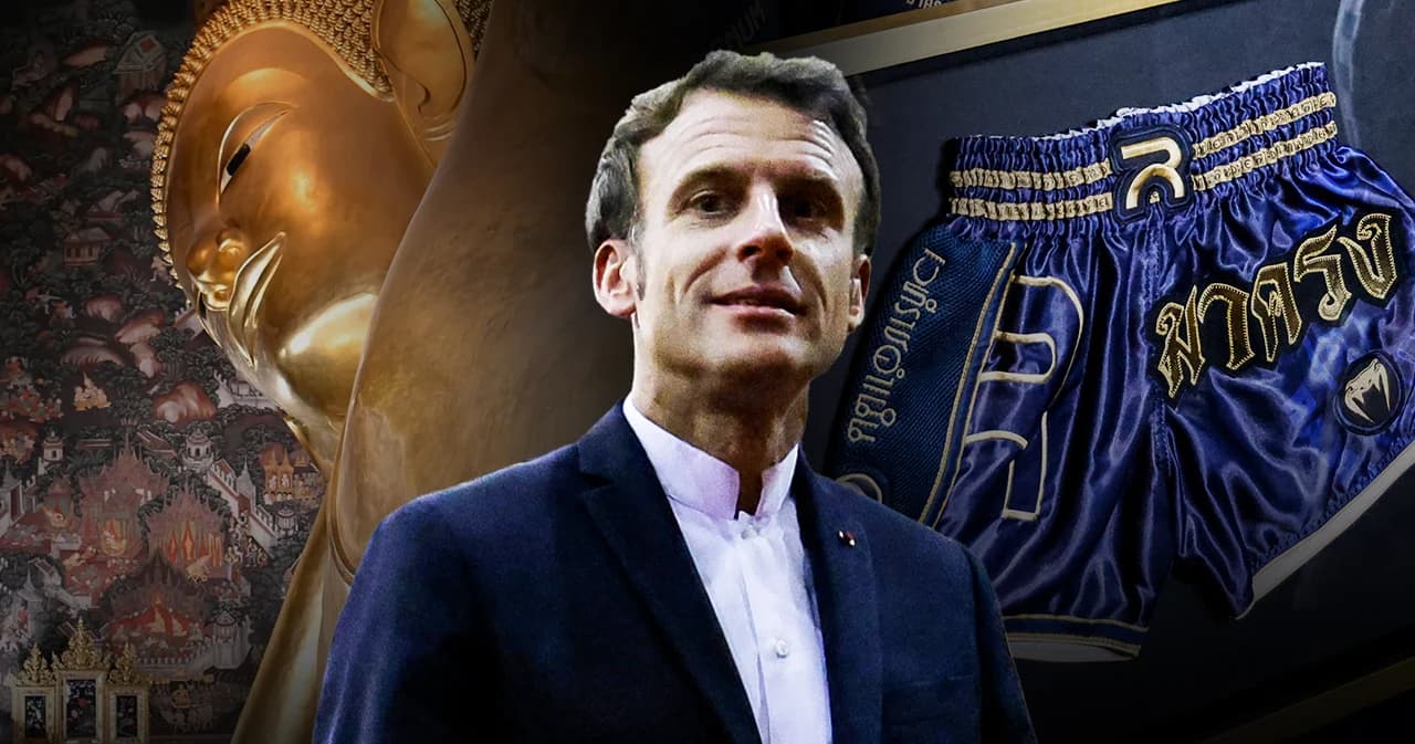 ‘มาครง’ ปลื้ม Soft Power ไทย ชมศิลปะ-กินอาหารเยาวราช-ดูมวย-เยี่ยมวัดโพธิ์