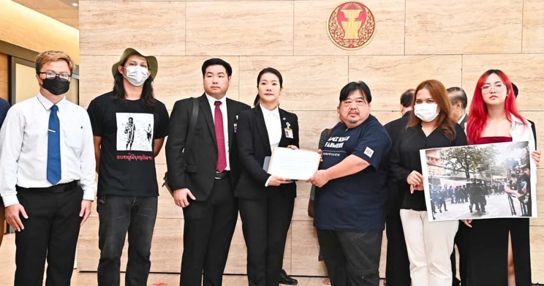 ตัวแทนกลุ่มราษฎร ร้องกมธ.พัฒนาการเมืองฯ ปม ตร.ใช้ความรุนแรงสลายม็อบราษฎรหยุดเอเปค 2022