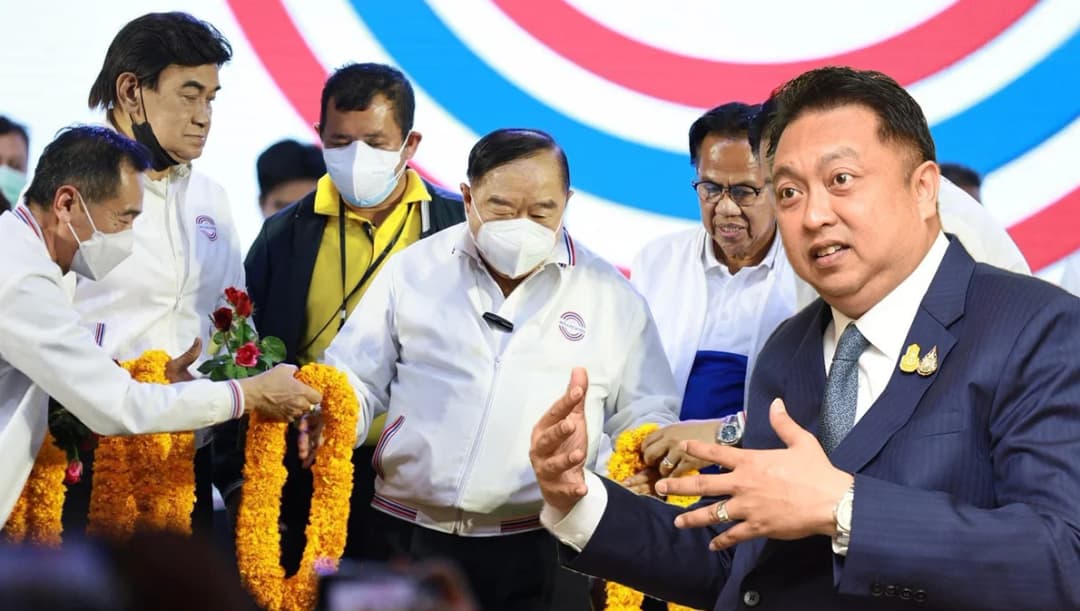 ‘สุชาติ’ กราบลา ‘พล.อ.ประวิตร’ ลาออกจาก กก.บห.พรรคพลังประชารัฐ