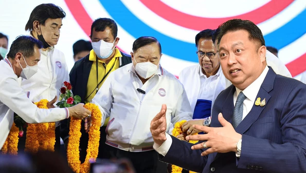 ‘สุชาติ’ กราบลา ‘พล.อ.ประวิตร’ ลาออกจาก กก.บห.พรรคพลังประชารัฐ