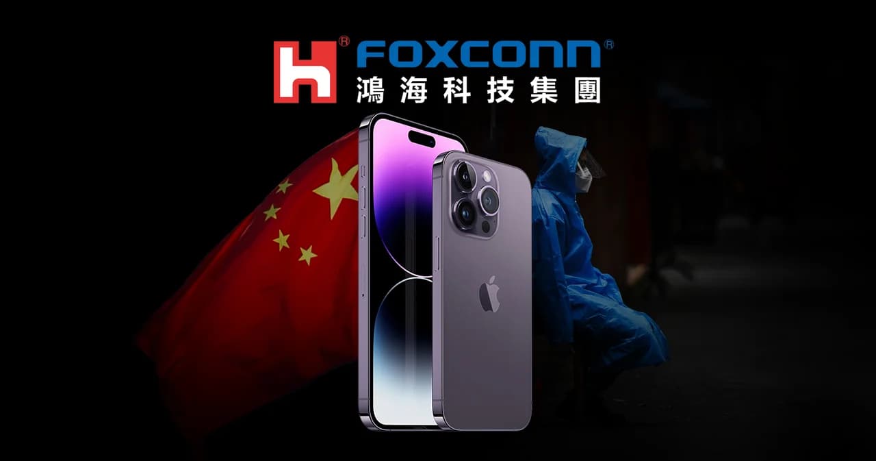 Bloomberg คาดการประท้วงโควิดเป็นศูนย์ที่โรงงาน Foxconn ในจีน ทำ iPhone ขาดตลาด 6 ล้านเครื่อง