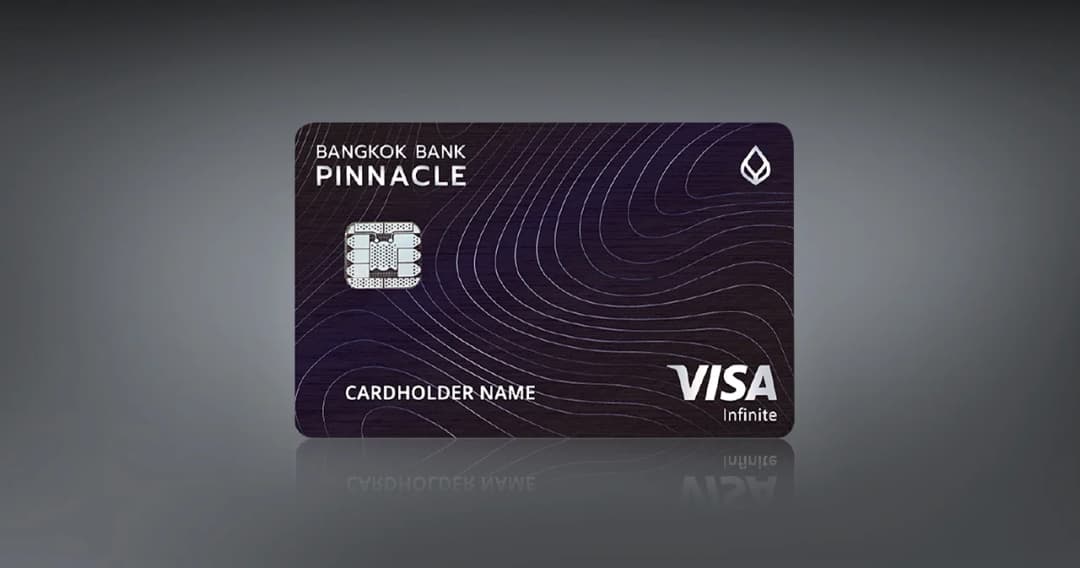 แบงก์กรุงเทพเปิดตัวบัตร ‘พินนาเคิล’ บัตรเครดิตระดับสูงสุด ต้องมี 100 ล้านบาท ถึงจะสมัครได้