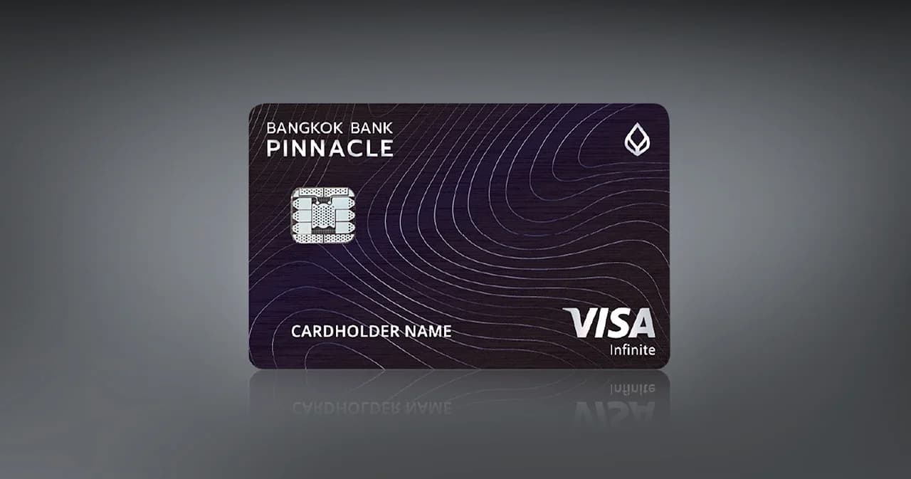 แบงก์กรุงเทพเปิดตัวบัตร ‘พินนาเคิล’ บัตรเครดิตระดับสูงสุด ต้องมี 100 ล้านบาท ถึงจะสมัครได้