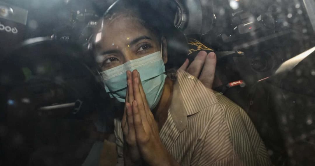 ภาพแรกของ ‘พิงกี้ สาวิกา ไชยเดช’ ได้รับการปล่อยตัวจากทัณฑสถานหญิงกลาง