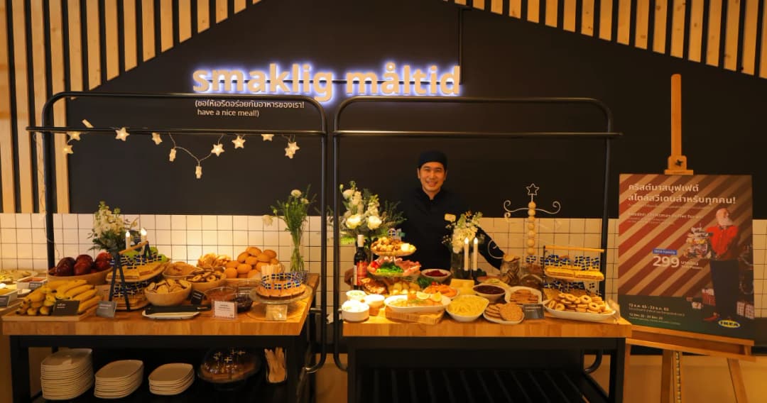 อิเกีย ยกทัพความอร่อยแบบจัดเต็มกับบุฟเฟต์ฉลองเทศกาลคริสต์มาส  ดื่มด่ำบรรยากาศและอาหารมื้ออร่อยในสไตล์สวีเดน