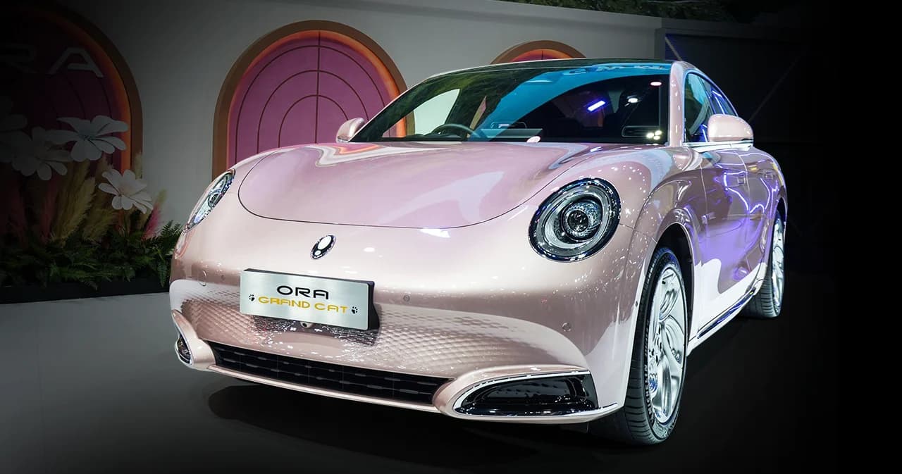 GWM โชว์แมวใหม่ ORA Grand Cat วิ่งไกล 550 กม. หลังคากระจกเต็มบาน ราคาจีนประมาณ 1 ล้าน รอลุ้นราคาไทย