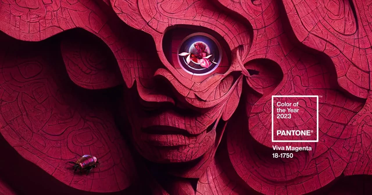สัญลักษณ์แห่งความแข็งแกร่ง ‘Viva Magenta 18-1750’ สีแห่งปี 2023