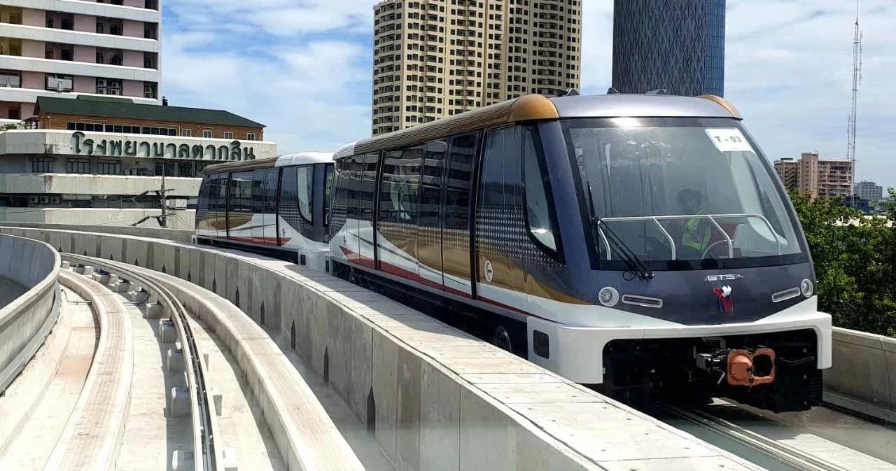 เริ่มปีใหม่ ‘รถไฟฟ้าสายสีทอง’ ปรับราคาเป็น 16 บาทตลอดสาย 1 ม.ค.66 นี้