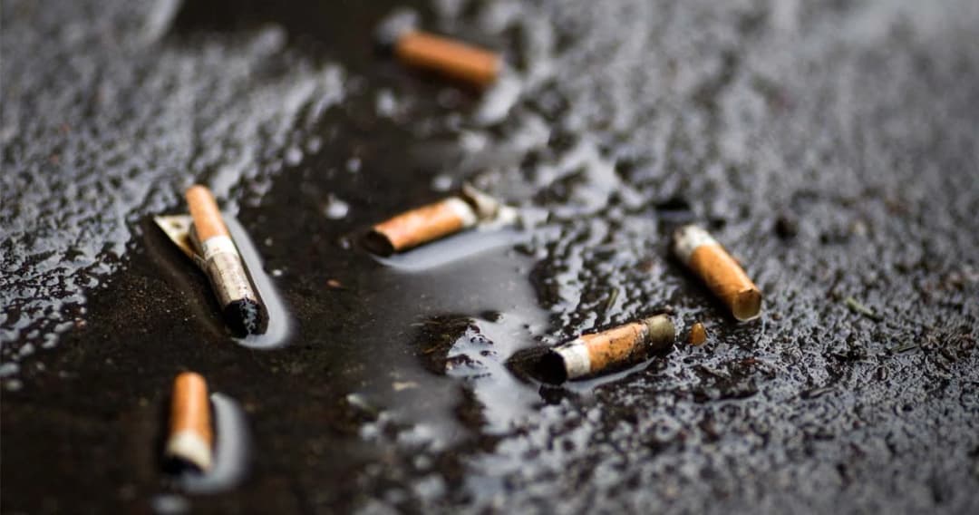 แต่ละปีพบ ‘บุหรี่’ 4.5 ล้านล้านมวน ถูกทิ้ง-ทำลายสิ่งแวดล้อม