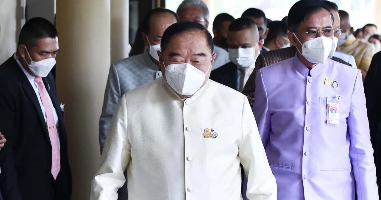 พล.อ.ประวิตร ห่วงสภาฯ ล่มบ่อย ขอ ‘พรรคร่วมรัฐบาล’ ช่วยกันทำหน้าที่อย่างมีเกียรติ