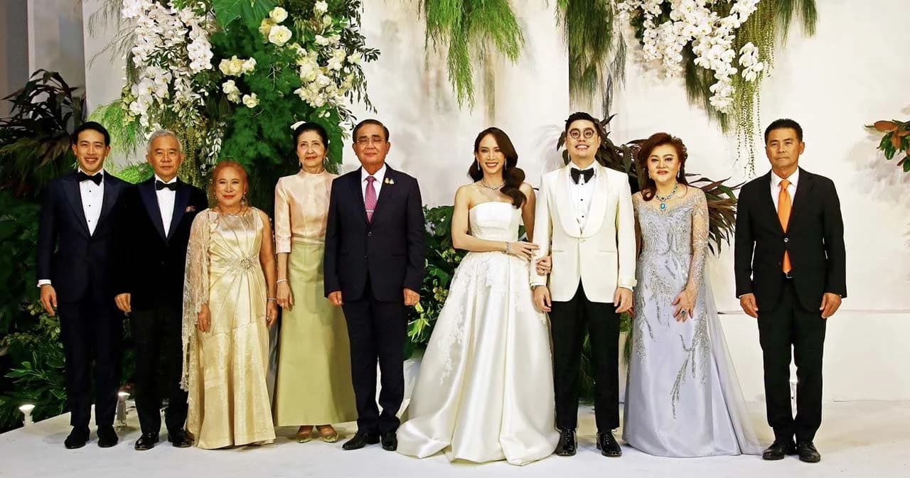 นายกฯ ร่วมงานฉลองสมรสพระราชทานบุตรสาว ‘สุวัจน์ ลิปตพัลลภ’